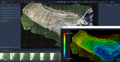 Photogrammetry software 3DF Zephyr Aerial screenshot